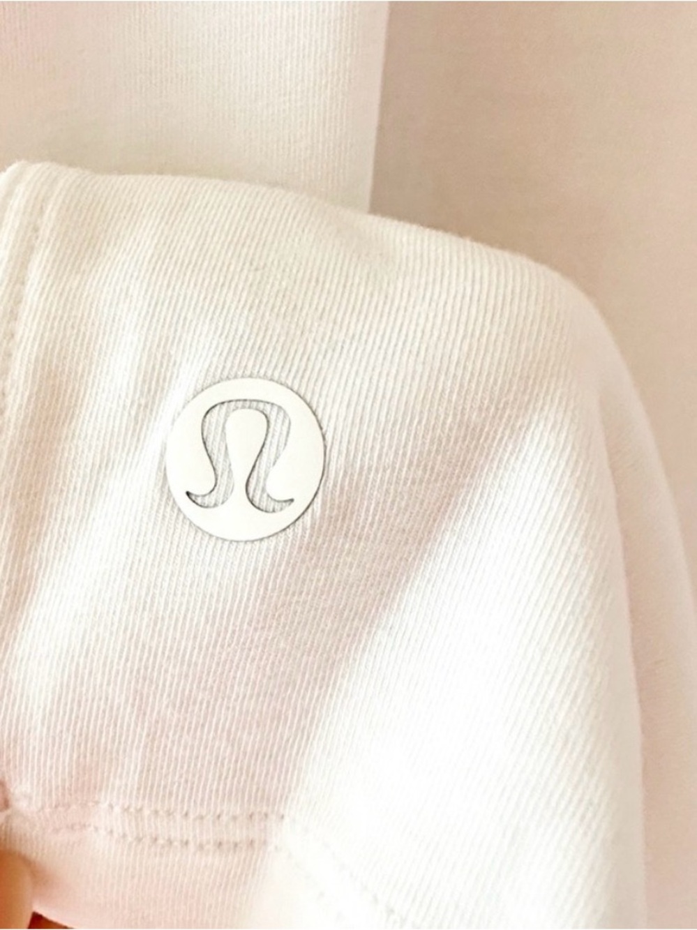 Lululemon All Yours Pima Cotton T-Shirt White - Picture 5 of 6